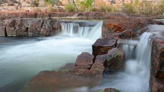 Sweet water pool courtesy of NTTC Northern Territory tourism for Katherine regional tourism